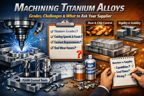 Machining Titanium Alloys: Grades, Challenges & What to Ask Your Supplier