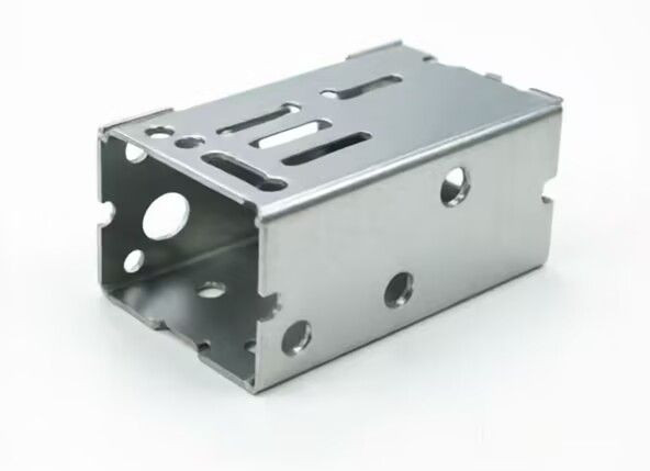 Sheet Metal Stamping Parts, Power Supply Shell with Cooling Holes, Custom Bending & Forming