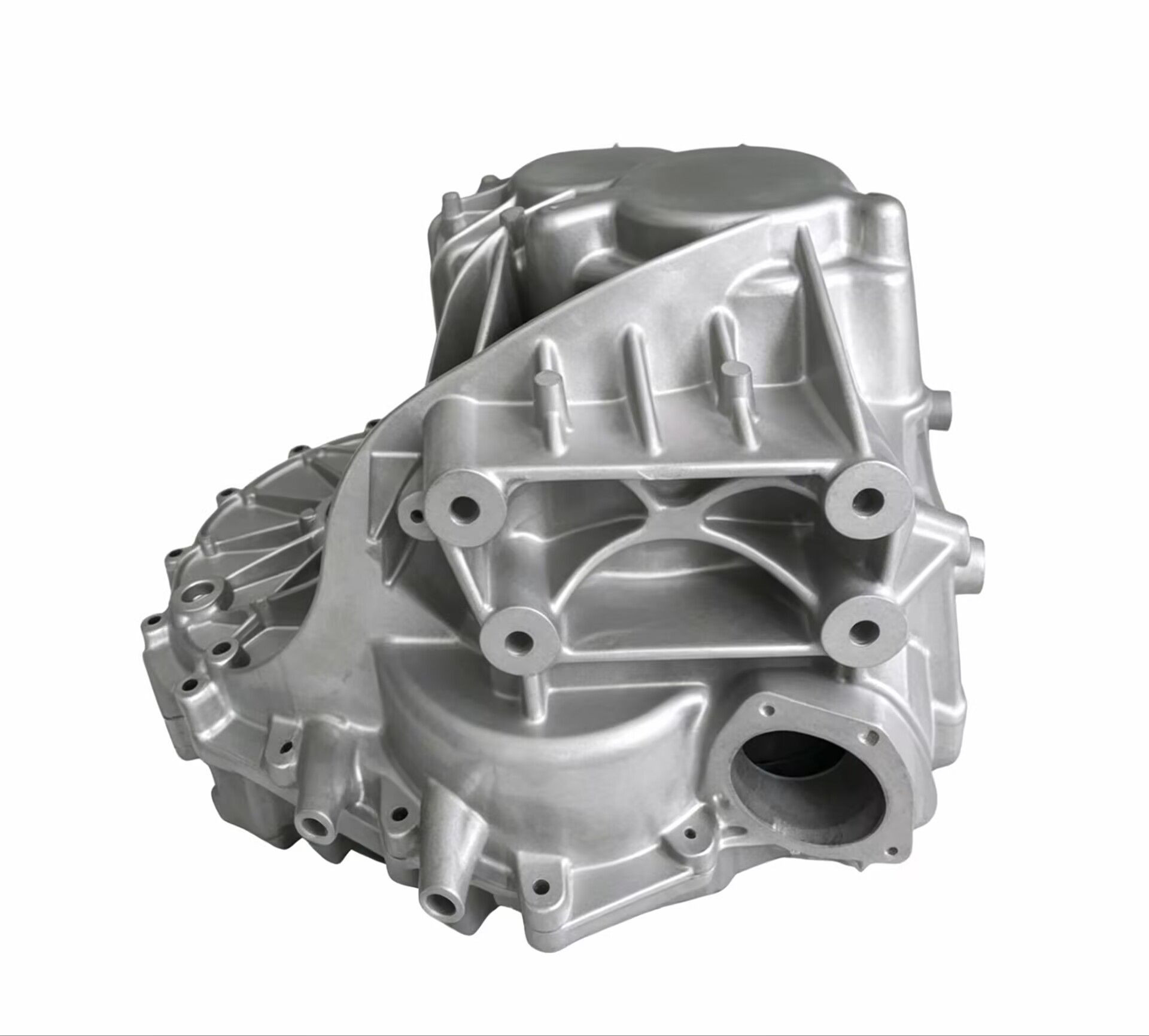 High Precision Aluminum Die Cast Automotive Gearbox Housing, ADC12 Alloy, CNC Machined