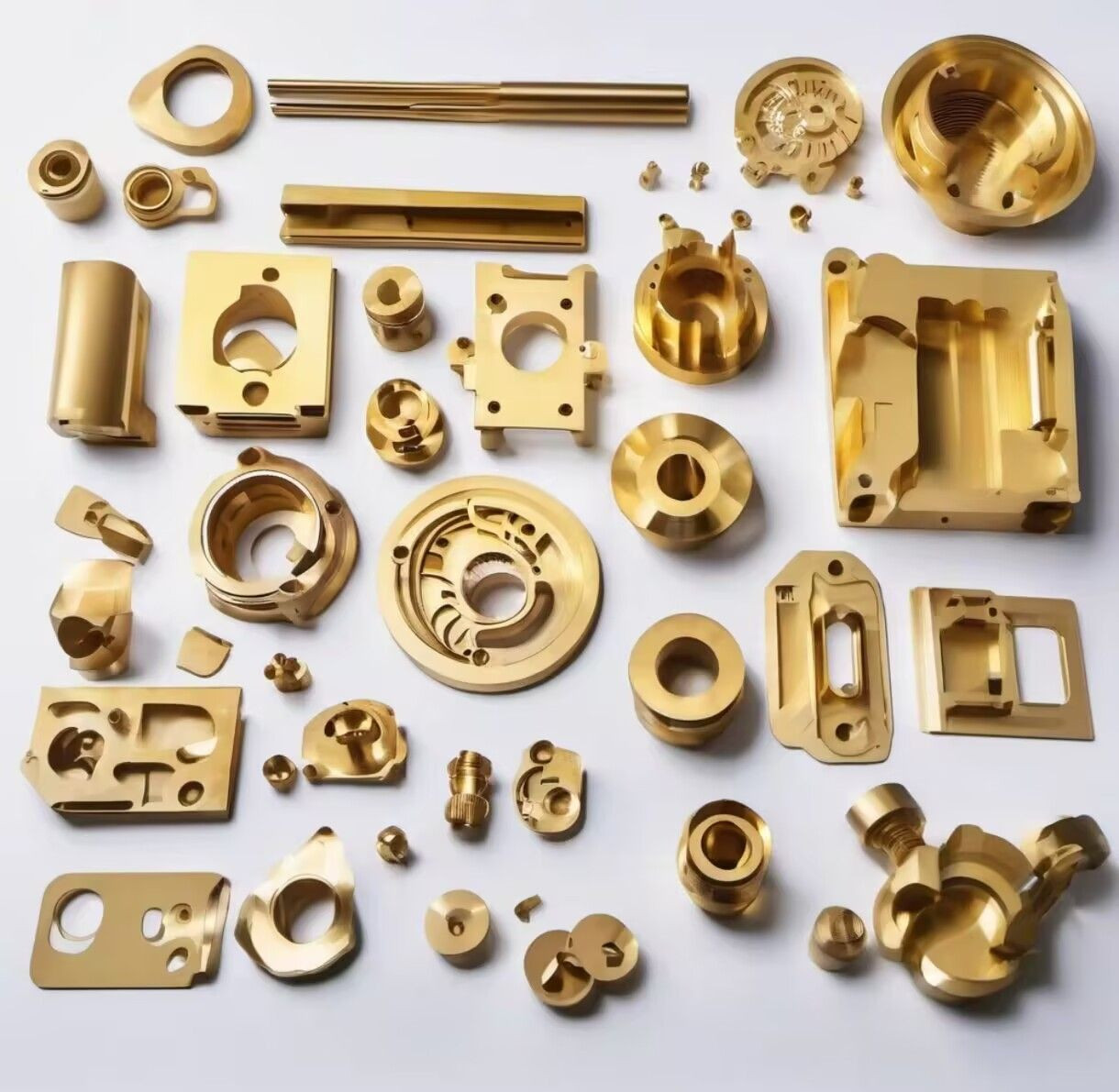 Custom Pure Copper CNC Machining Parts High Precision Copper Components for Industrial Equipment