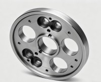 Custom CNC Machined Stainless Steel Flange Plate for Industrial Equipment