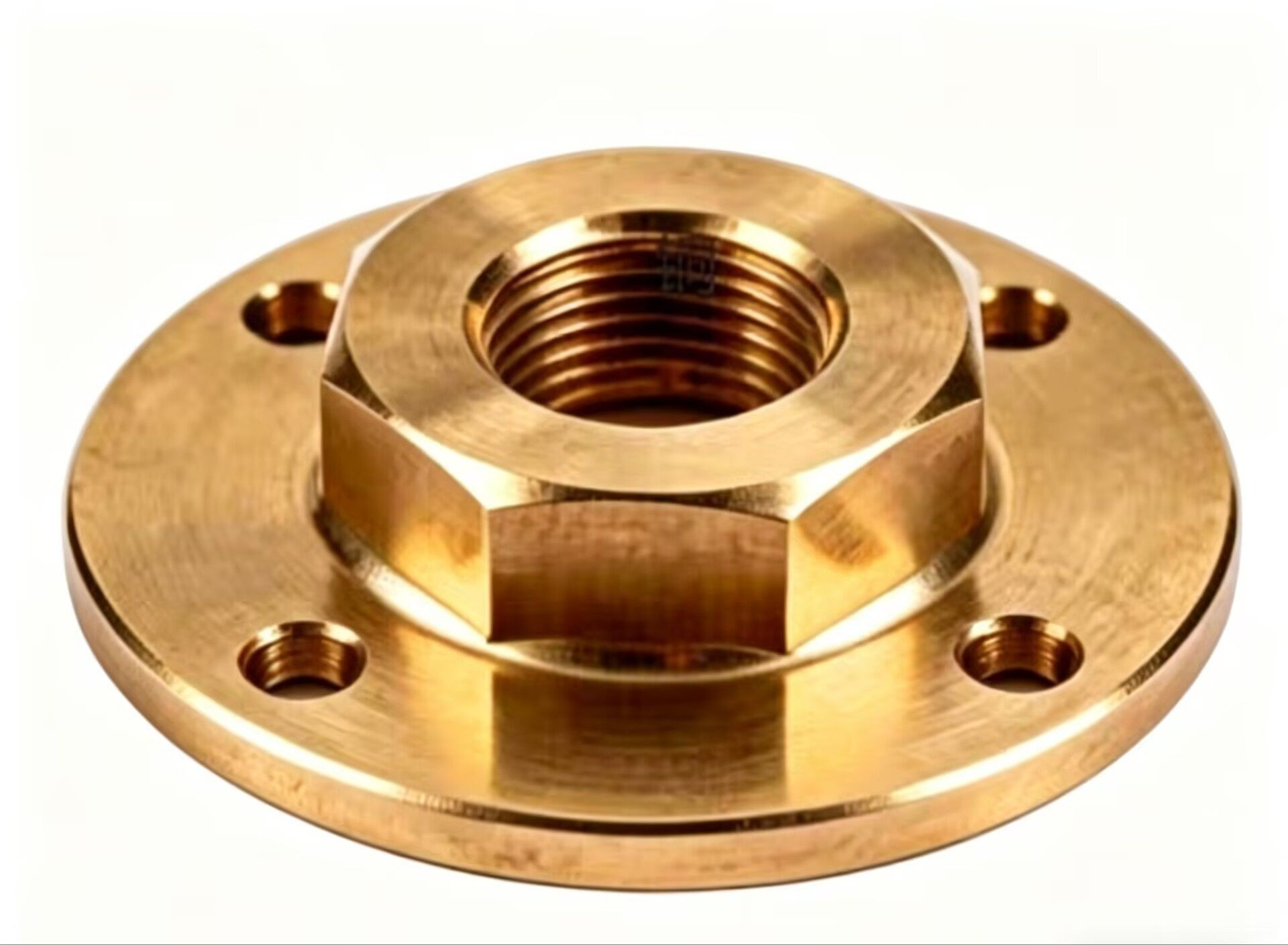 High Conductivity CNC Milled Copper Parts Customized Industrial Grade Copper Machining Service