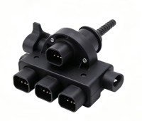Flame Retardant PA66 Plastic Insulating Parts for Power Plugs, Sockets & Electrical Devices