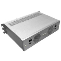 Custom Stamped Sheet Metal Fabrication Parts - Aluminum/Steel Electronic Chassis with Powder Coating for Industrial Aut