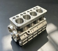 High Precision 5-Axis CNC Machined Aluminum Alloy Motor Housing / Enclosure