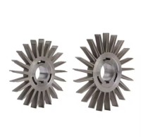 Industrial Radial Fin Aluminum Die Cast Heatsink, CNC Machined
