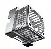 5-Axis CNC Machined Aluminum Alloy Housing Custom Precision Mechanical Enclosure