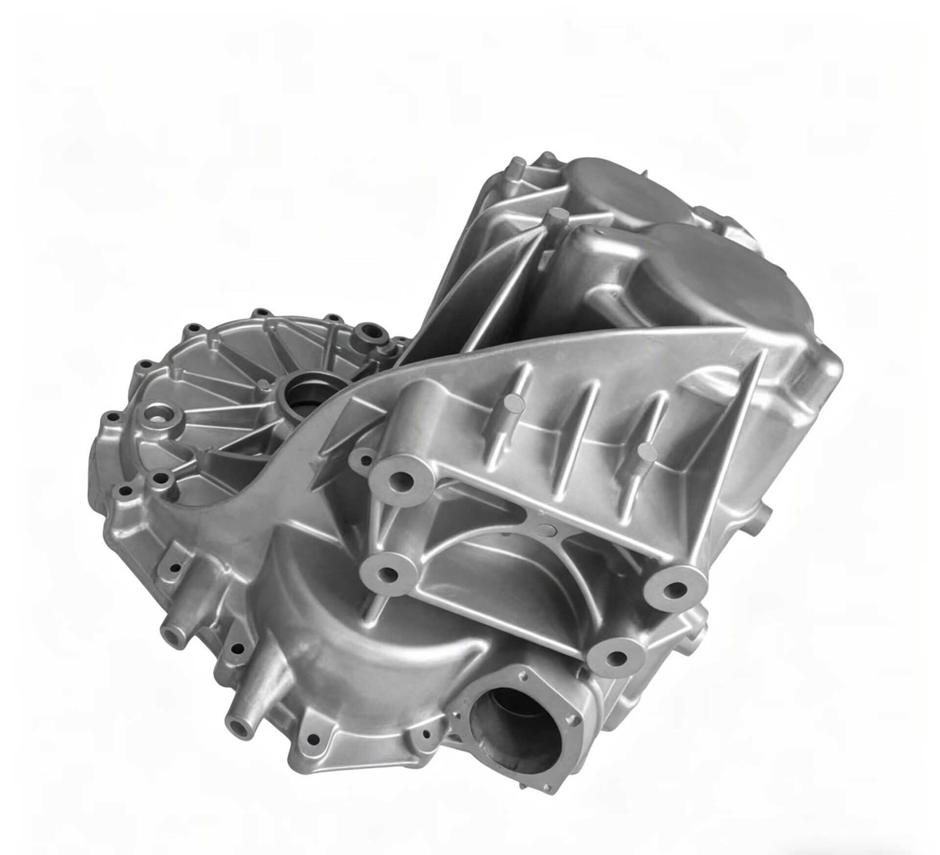 High Precision Aluminum Die Cast Automotive Gearbox Housing, ADC12 Alloy, CNC Machined
