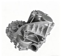 High Precision Aluminum Die Cast Automotive Gearbox Housing, ADC12 Alloy, CNC Machined