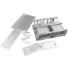 Custom Stamped Sheet Metal Fabrication Parts - Aluminum/Steel Electronic Chassis with Powder Coating for Industrial Aut