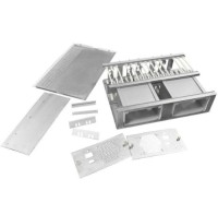 Custom Stamped Sheet Metal Fabrication Parts - Aluminum/Steel Electronic Chassis with Powder Coating for Industrial Aut