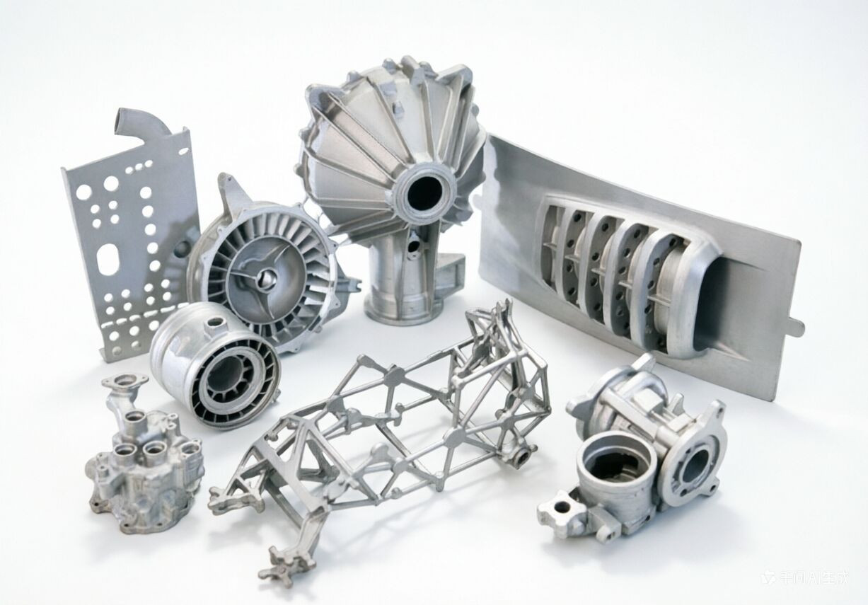 High Precision Aluminum Die Cast Automotive Gearbox Housing, ADC12 Alloy, CNC Machined