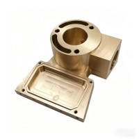 high conductivity copper parts, precision copper CNC milling, custom copper mechanical components, copper machining