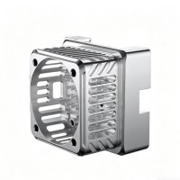 5-Axis CNC Machined Aluminum Alloy Housing Custom Precision Mechanical Enclosure