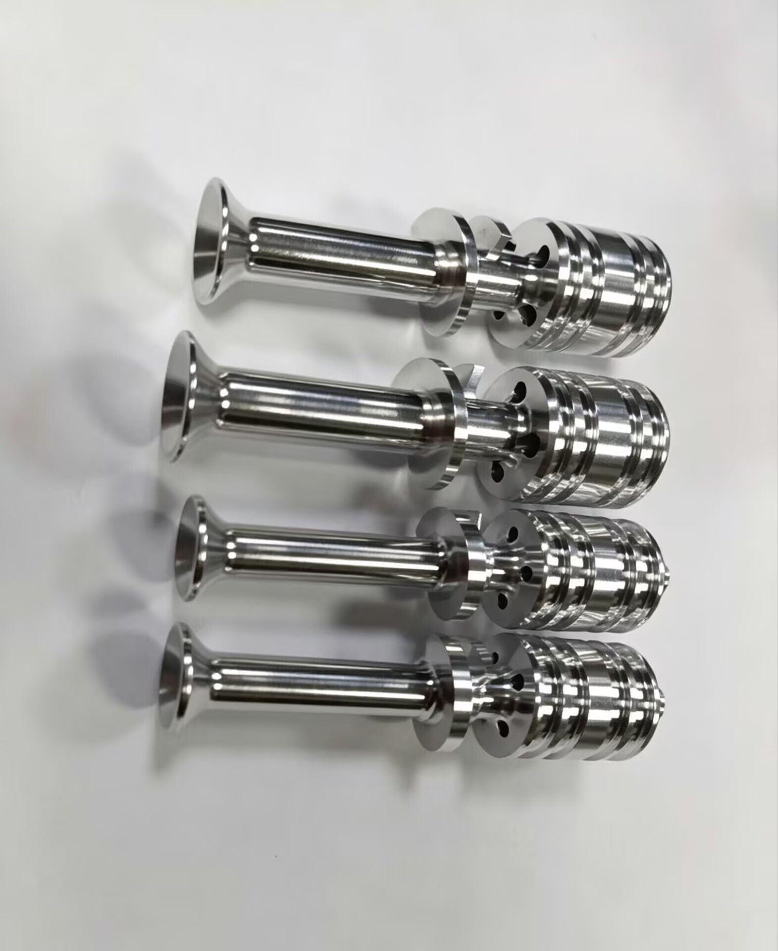 Custom Titanium Alloy CNC Turning Center Machined Special-Shaped Parts, OEM Precision Titanium Components