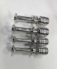 Custom Titanium Alloy CNC Turning Center Machined Special-Shaped Parts, OEM Precision Titanium Components