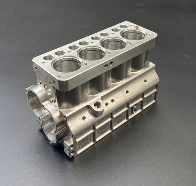 High Precision 5-Axis CNC Machined Aluminum Alloy Motor Housing / Enclosure