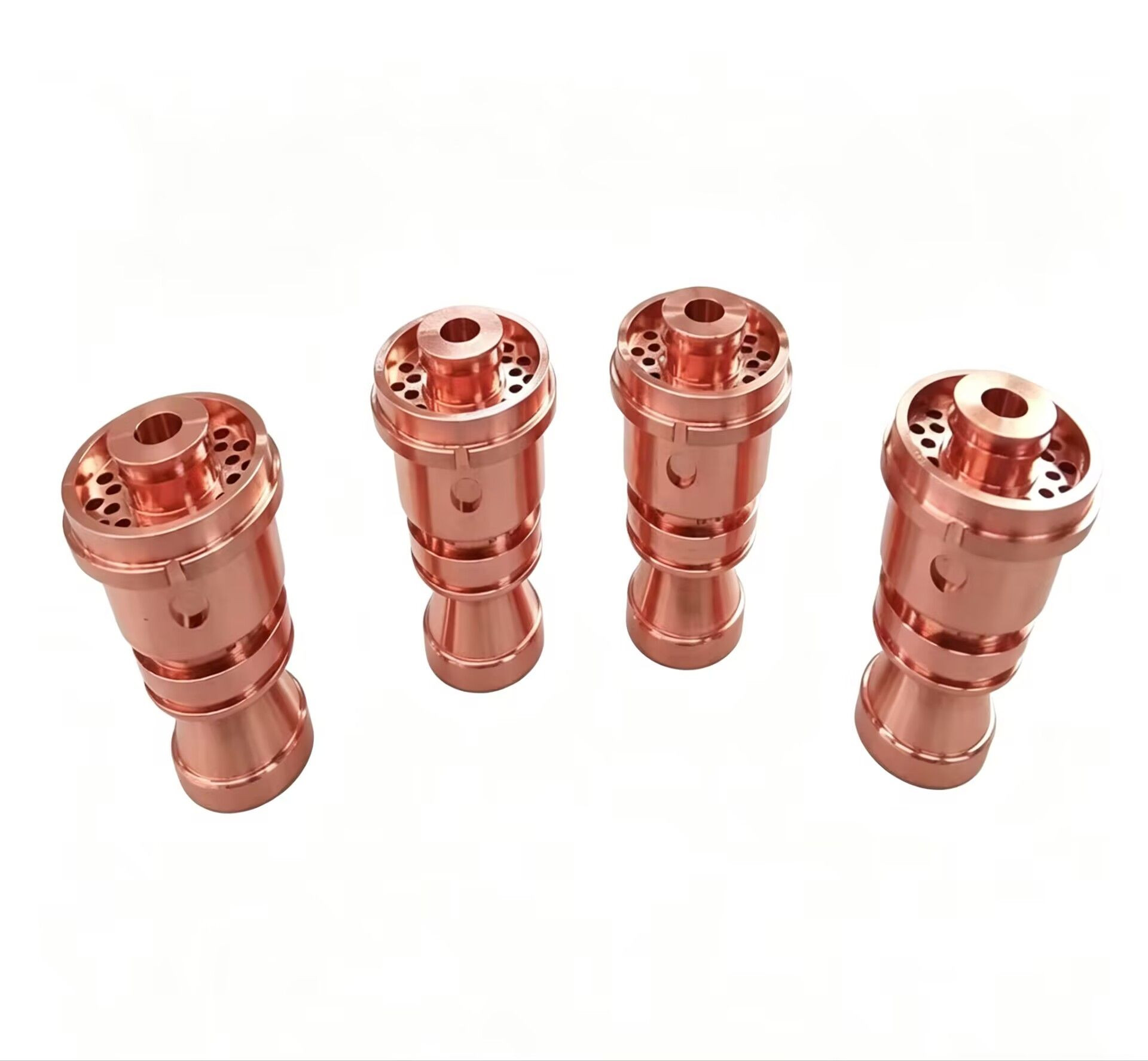ISO Certified 5-Axis CNC Machining Copper Components Tight Tolerance Copper Mechanical Parts