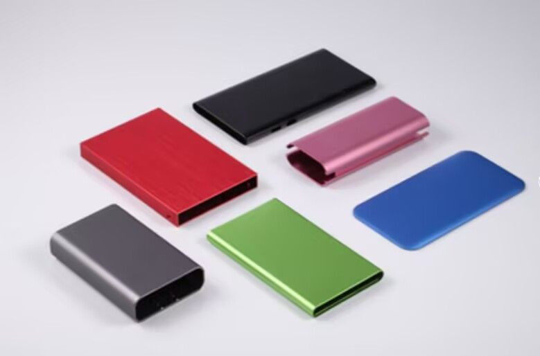 Custom Anodized Aluminum Alloy Enclosure,  Multi-Color Finished Electronic Housing.with CNC Machining Service