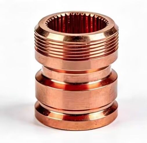ISO Certified 5-Axis CNC Machining Copper Components Tight Tolerance Copper Mechanical Parts